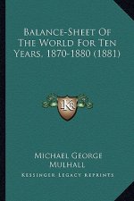 Balance-Sheet Of The World For Ten Years, 1870-1880 (1881)