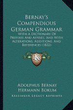 Bernay's Compendious German Grammar: With a Dictionary of Prefixes and Affixes, and with Alterations, Additions, and References (1832)