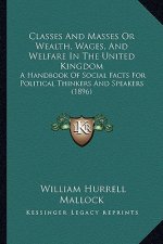 Classes and Masses or Wealth, Wages, and Welfare in the United Kingdom: A Handbook of Social Facts for Political Thinkers and Speakers (1896)