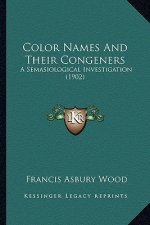 Color Names and Their Congeners: A Semasiological Investigation (1902)