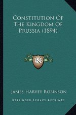 Constitution of the Kingdom of Prussia (1894)
