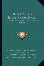 Don Carlos, Infante of Spain: A Dramatic Poem, in Five Acts (1843)