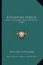 Extempore Speech: How to Acquire and Practice It (1883)