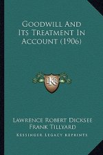 Goodwill and Its Treatment in Account (1906)