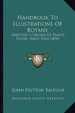 Handbook to Illustrations of Botany: Sheet No. 1, Organs of Plants, Tissues, Root, Stem (1870)
