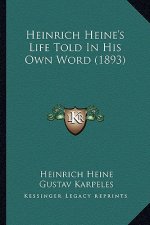 Heinrich Heine's Life Told in His Own Word (1893)