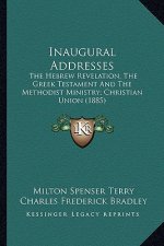 Inaugural Addresses: The Hebrew Revelation; The Greek Testament and the Methodist Ministry; Christian Union (1885)