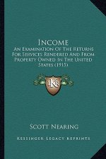 Income: An Examination of the Returns for Services Rendered and from Property Owned in the United States (1915)
