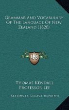 Grammar and Vocabulary of the Language of New Zealand (1820)