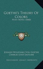 Goethe's Theory of Colors: With Notes (1840)