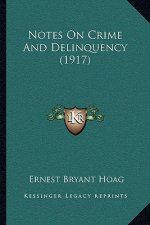 Notes on Crime and Delinquency (1917)
