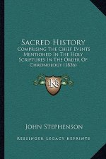 Sacred History: Comprising The Chief Events Mentioned In The Holy Scriptures In The Order Of Chronology (1836)
