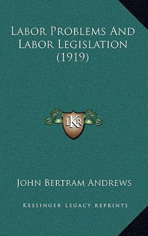 Labor Problems and Labor Legislation (1919)