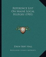 Reference List On Maine Local History (1901)