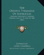 The Oedipus Tyrannus of Sophocles: Harvard University, Sanders Theater, May 17, 19, and 20, 1881 (1881)
