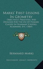 Marks' First Lessons in Geometry: Objectively Presented, and Designed for the Use of Primary Classes in Grammar Schools, Academies, Etc. (1869)