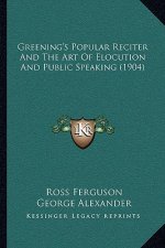 Greening's Popular Reciter and the Art of Elocution and Public Speaking (1904)