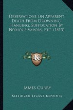 Observations on Apparent Death from Drowning, Hanging, Suffocation by Noxious Vapors, Etc. (1815)