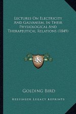 Lectures on Electricity and Galvanism, in Their Physiological and Therapeutical Relations (1849)
