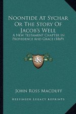 Noontide At Sychar Or The Story Of Jacob's Well: A New Testament Chapter In Providence And Grace (1869)