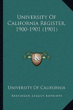 University of California Register, 1900-1901 (1901)