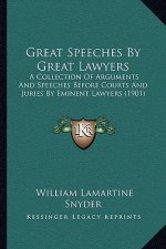 Great Speeches by Great Lawyers: A Collection of Arguments and Speeches Before Courts and Juries by Eminent Lawyers (1901)
