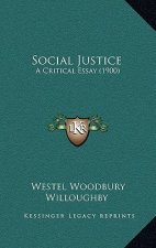Social Justice: A Critical Essay (1900)
