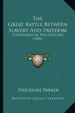 The Great Battle Between Slavery And Freedom: Considered In Two Speeches (1856)