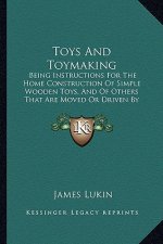 Toys and Toymaking: Being Instructions for the Home Construction of Simple Wooden Toys, and of Others That Are Moved or Driven by Weights,