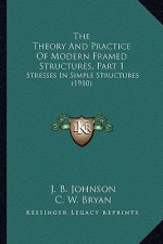 The Theory and Practice of Modern Framed Structures, Part 1: Stresses in Simple Structures (1910)