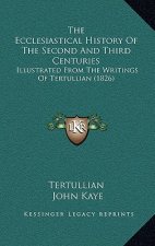 The Ecclesiastical History Of The Second And Third Centuries: Illustrated From The Writings Of Tertullian (1826)