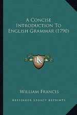 A Concise Introduction To English Grammar (1790)
