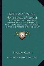 Bohemia Under Hapsburg Misrule: A Study Of The Ideals And Aspirations Of The Bohemian And Slovak People, As They Relate To And Are Affected By The Gre