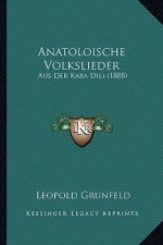Anatoloische Volkslieder: Aus Der Kaba Dili (1888)