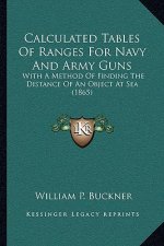 Calculated Tables Of Ranges For Navy And Army Guns: With A Method Of Finding The Distance Of An Object At Sea (1865)