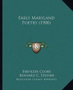 Early Maryland Poetry (1900)