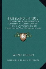 Friesland In 1813: Historische Bijzonderheden Onteent Hetgeen Voor En Tijdens De Verlossing En Herstelling Van Nederland Van 1810 Tot 181