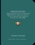 Aerostation: Grand Ballon Captif A Vapeur De 25000 Metres Cubes De Capacite Et De 36 Metres De Diametre Installe En 1878 (1880)