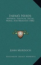 India's Needs: Material, Political, Social, Moral, And Religious (1886)
