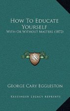 How To Educate Yourself: With Or Without Masters (1872)
