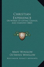Christian Experience: Or Words Of Loving Counsel And Sympathy (1868)