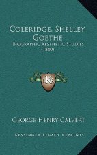 Coleridge, Shelley, Goethe: Biographic Aesthetic Studies (1880)