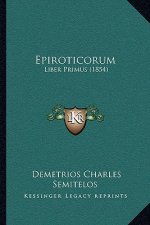 Epiroticorum: Liber Primus (1854)