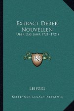 Extract Derer Nouvellen: Uber Das Jahr 1721 (1721)