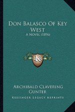 Don Balasco Of Key West: A Novel (1896)