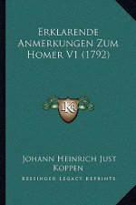 Erklarende Anmerkungen Zum Homer V1 (1792)