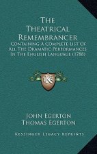 The Theatrical Remembrancer: Containing A Complete List Of All The Dramatic Performances In The English Language (1788)