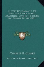 History Of Company F, 1st Regiment, Rhode Island Volunteers, During The Spring And Summer Of 1861 (1891)