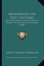 Memoranda On Fifty Pictures: Selected From A Collection Of Works Of The Ancient Masters (1868)