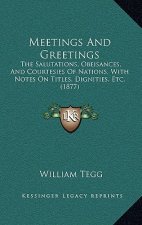 Meetings And Greetings: The Salutations, Obeisances, And Courtesies Of Nations, With Notes On Titles, Dignities, Etc. (1877)